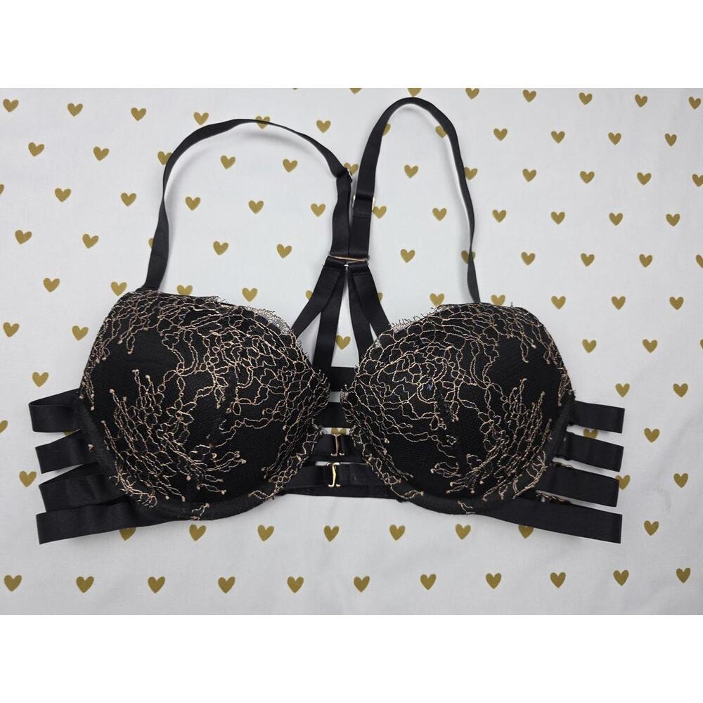 Elegant Black Lace Bra